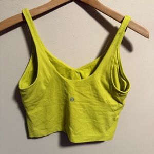 Lululemon Align Tank Top Yellow Serpentine- Size 8